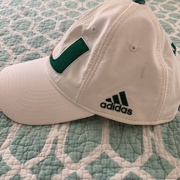 Adidas Miami Hurricanes Dad Hat - Picture 2 of 4
